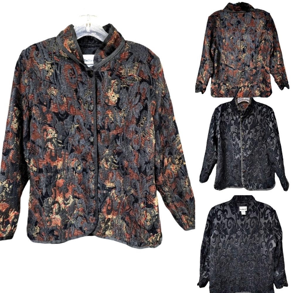 NWOT Reversible Bonworth Textured Jacket Size XS